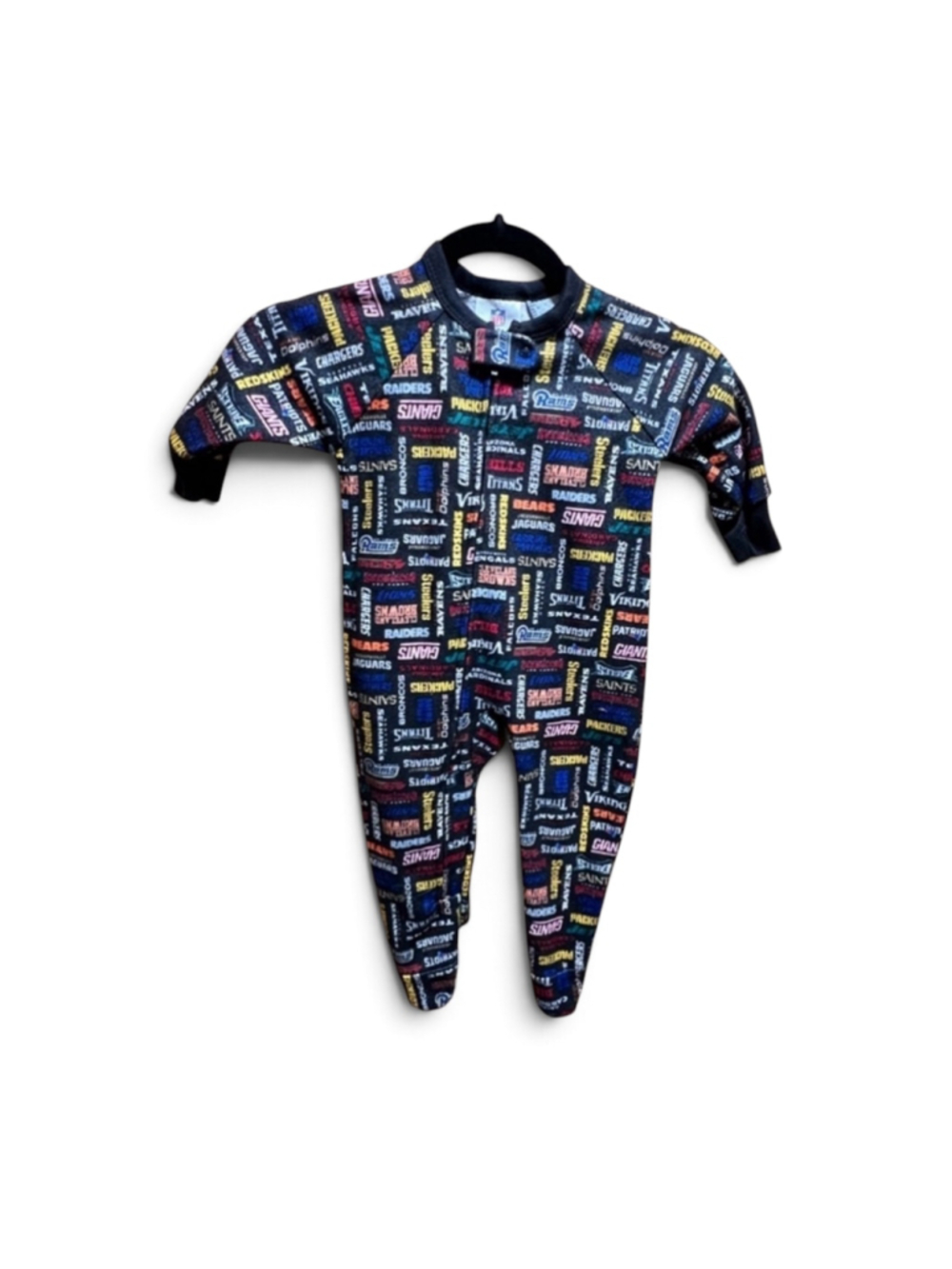 NFL 18 Months Girl Boy Team Apparel NFL Football Team Logo Pajama Sleeper